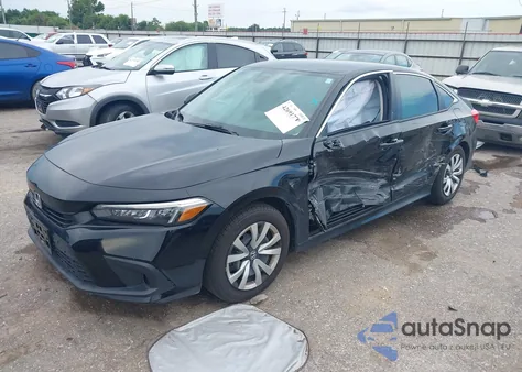 2023 Honda Civic Lx из США, поврежденный, VIN 2HGFE2F21PH568622